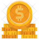 Coin Stack Money Finance Icon