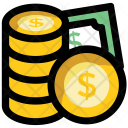 Money Pile Coins Icon