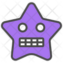 Cold Emoticon Star Icon