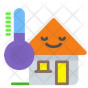 Cold Home House Icon