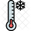 Cold Temperature Winter Thermometer Icon