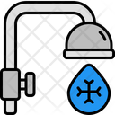 Cold Water Showerhead Shower Icon