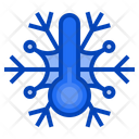 Cold Disaster Nature Thermometer Weather Icon