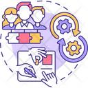 Small Business Launch Collaboration Icon