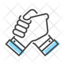 Collaboration Partnership Handshake Icon