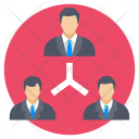 Team Collaboration Management Icon