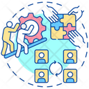 Collaboration Tools Teamwork Icon