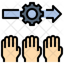 Collaborative Teamwork Harmonize Icon