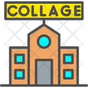 Collage Building Icon