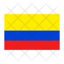 Colombia Flag Country Icon
