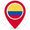 Colombia Country National Icon