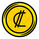 Colon Coin Money Coin Icon