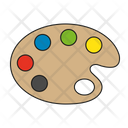 Color Palatte Color Plate Color Icon