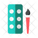 Color plate Icon