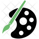 Color plate Icon