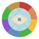 Color Theory Shade Vision Icon