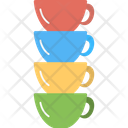 Colorful Cups  Icon