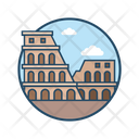 Colosseum Famous Building Landmark Icon