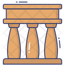 Column Roman Greek Icon