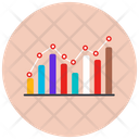 Combo Chart Statistics Combination Chart Icon