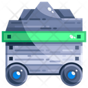 Combustible Mine Trolley Coal Icon