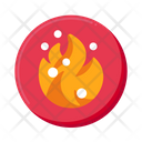 Combustion Emergency Fire Icon