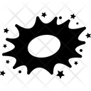 Comic Bubble Sticker Icon