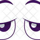Augen Comic Augenbraue Symbol