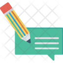 Comment Write Message Icon