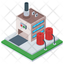 Refinery Industry Mill Commercial Building Icon