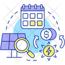 Commercial Power Purchase Icon