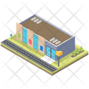 Commercial Shopping Center Icon