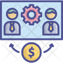 Commission Employee Hire Icon