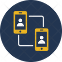 Communication Conference Call Mobiles Icon
