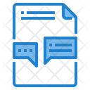 File Customer Service Communication Chatting Icon
