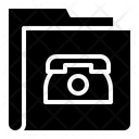 Telephone Folder Communication Folder Icon