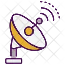 Communication system Icon - Download in Colored Outline Style