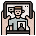 Community Video Call Chat Icon