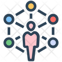 Seo Web Community Network Icon