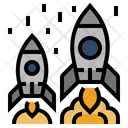 Comoetitive Competition Rocket Icon