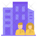 Company Office Employee Icon
