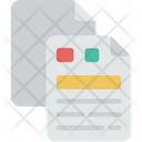 Company Papers Contract Documents Icon