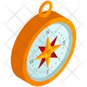 Compass Navigation Tool Icon