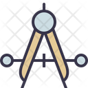 Compass Tool Measure Icon
