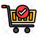 Complete Order Trolley Shopping Icon