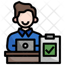 Completed Work Employee Work Icon