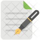 Compose Business Document Icon