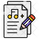 Composing Pencil Writing Icon