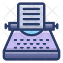 Composing Typewriter Icon