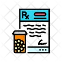 Compounding Icon - Download in Colored Outline Style
